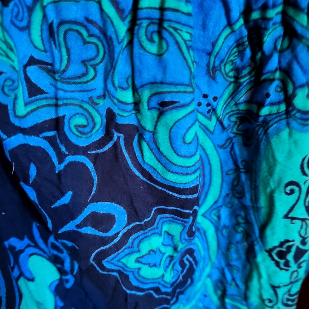 Women's blue halter dress Size M